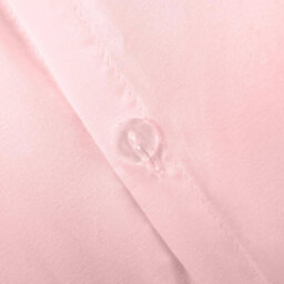 OHS Duvet Cover Set Frill Edge Microfibre Quilt Decor Bedding, Blush - Single - thumbnail 6