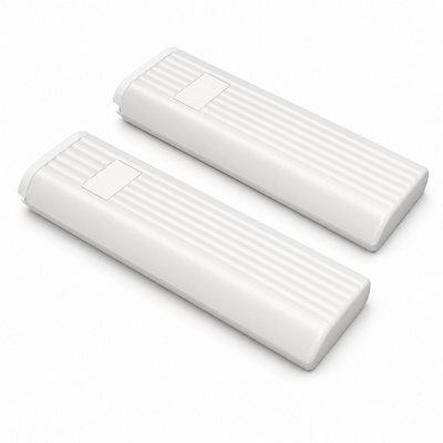 First Blind 2 Pack Vertical Blind Cord Weight White Blind Cord Tension Weight Replacement Vertical Blind Spare Parts Blind Accessories - image 1