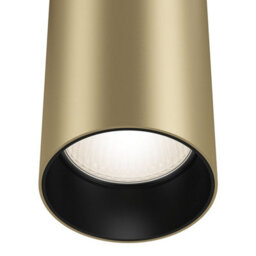 Luminosa Lighting Luminosa Maytoni Focus Slim Pendant Ceiling Light Matt Gold Gu10 - thumbnail 3