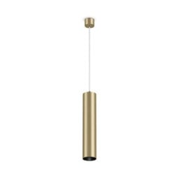Luminosa Lighting Luminosa Maytoni Focus Slim Pendant Ceiling Light Matt Gold Gu10 - thumbnail 2