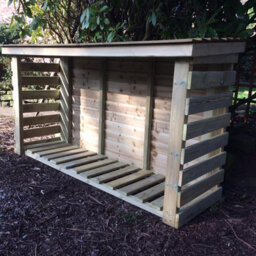 Churnet Valley Garden Furniture Ltd Heavy Duty Logstore 4X6 (Height Ft X Width Ft) - thumbnail 3