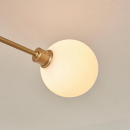 Furniturebox Uk Martha 3 Frosted Glass Globes Ceiling Light - thumbnail 7