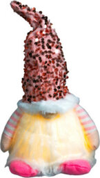 Netagon Xmas Haus Christmas Pink Light Up Gonk - thumbnail 4