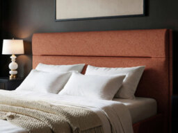 Solace+Co Nela Ottoman Double Bed Burnt Orange - thumbnail 3