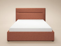Solace+Co Nela Ottoman Double Bed Burnt Orange - thumbnail 5