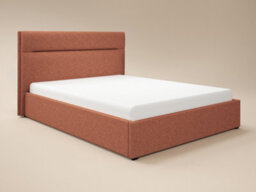 Solace+Co Nela Ottoman Double Bed Burnt Orange - thumbnail 4