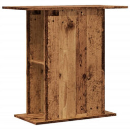 Walplus Old Wood Aquarium Stand 36X75X72.5 Cm Engineered Wood - Fish Tank Cabinet - thumbnail 2