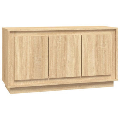 Berkfield Classic Sideboard Sonoma Oak 102X35X55 Cm Engineered Wood - image 1