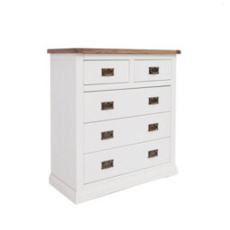 Cabinet Bits Cosenza 5 Drawer Chest Of Drawers Bras Drop Handle - thumbnail 2
