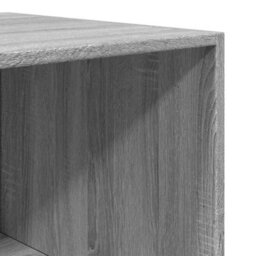 Berkfield Wardrobe Grey Sonoma 50X50X200 Cm Engineered Wood - thumbnail 7