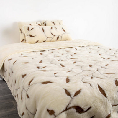 Native Natural Natural 100% Merino Wool Quilt - image 1