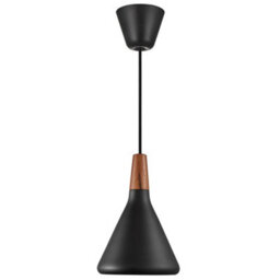 Nordlux Dftp Nori 18 Indoor Dining Living Kitchen Hallway Pendant In Black (Diam) 18Cm - thumbnail 5