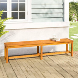 Berkfield Garden Bench 180X35X45 Cm Solid Wood Acacia - thumbnail 1