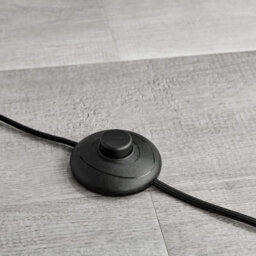 Furniturebox Holden Tall Matte Black Metal Floor Standing Arc Lamp Light With Black Metal Base Including A Rated Energy Efficient Led Bulb - thumbnail 4