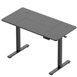 Vonhaus Electric Standing Desk, Height Adjustable Sit Stand Desk, 3 Height Preset Technology, 120X60Cm, Black Desktop & Frame - thumbnail 9