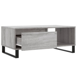 Berkfield Coffee Table Grey Sonoma 90X50X36.5 Cm Engineered Wood - thumbnail 6