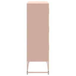 Berkfield Sideboard Pink 68.5X38.5X123.5 Cm Steel - thumbnail 7