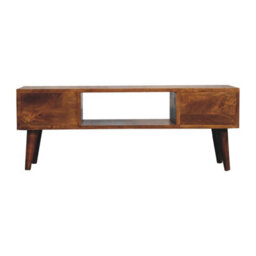 Artisan Furniture 2 Drawers Classic Chestnut Coffee Table - thumbnail 9