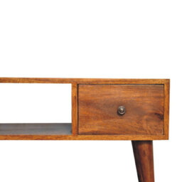 Artisan Furniture 2 Drawers Classic Chestnut Coffee Table - thumbnail 4