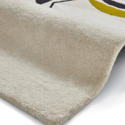 Beige Luxurious Modern Wool Abstract Rug For Bedroom & Living Room-120Cm X 170Cm - thumbnail 6