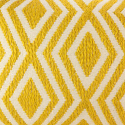 Mustard Diamonds Classic Cushion Cover 30X50Cm Handmade Cotton Cover - thumbnail 5