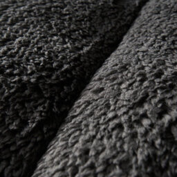 Ohs Teddy Fleece Coverless Duvet 10.5 Tog Pillowcase, Charcoal - Single - thumbnail 5