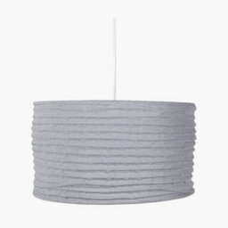 Pacific Lifestyle 50Cm Hessian Accordion Ceiling Lampshade Pendant - thumbnail 2