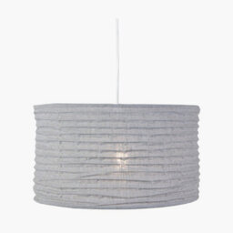 Pacific Lifestyle 50Cm Hessian Accordion Ceiling Lampshade Pendant - thumbnail 3