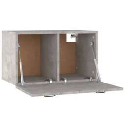 Vidaxl Wall Cabinet Concrete Grey 60X36.5X35 Cm Engineered Wood - thumbnail 4