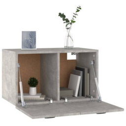 Vidaxl Wall Cabinet Concrete Grey 60X36.5X35 Cm Engineered Wood - thumbnail 8