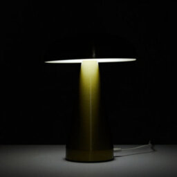 Living And Home Mushroom Shape Rechargeable Dimmable Table Lamp Night Light - thumbnail 4