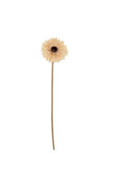 Cream Gerbera Stem Artificial Flower For Elegant Arrangements - thumbnail 2