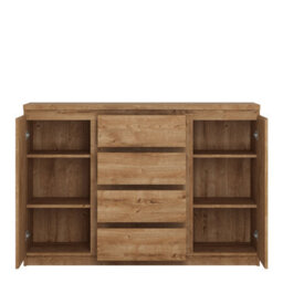 Furniture To Go Fribo 2 Door 4 Drawer  Sideboard In Oak - thumbnail 2