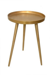 Aspect Furniture Maxine Tripods Metal Side Table,gold - thumbnail 3