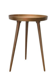 Aspect Furniture Maxine Tripods Metal Side Table,gold - thumbnail 2