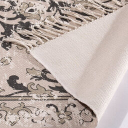 Kew 120X170Cm Mauve Antique Printed Rug With Tassel - thumbnail 3