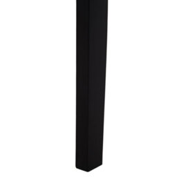 Beliani Set Of 2 Dining Chairs Georgia Wood Black - thumbnail 9