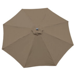 Sundaze 3M Taupe Garden Parasol Umbrella Sun Shade Canopy With Hand Crank Tilt Function - thumbnail 7