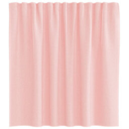 Berkfield Voile Curtains With Loops 2 Pcs Pink 140X140 Cm - thumbnail 4