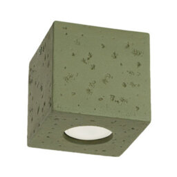 Luminosa Lighting Luminosa Quad Surface Mounted Downlight Olive Green 1X Gu10 - thumbnail 1