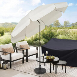Outdoor Sofa Cover, 2-Seater Bench With Ventilation Openings, For Garden Furniture, Balcony, Terrace, 134X66X89Cm - thumbnail 5