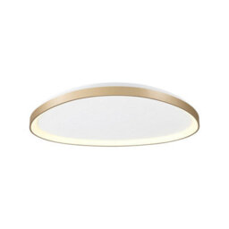 Luminosa Lighting Luminosa Niseko Triangular Ceiling 61Cm 48W Led, 3000K, 2900Lm, Gold, 3Yrs Warranty - thumbnail 1