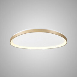 Luminosa Lighting Luminosa Niseko Triangular Ceiling 61Cm 48W Led, 3000K, 2900Lm, Gold, 3Yrs Warranty - thumbnail 2