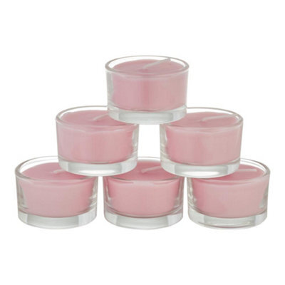 Darphe Vegetable Wax Scented Candle Set Of 6 In Glass Cups, Blossom - image 1