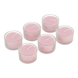 Darphe Vegetable Wax Scented Candle Set Of 6 In Glass Cups, Blossom - thumbnail 3