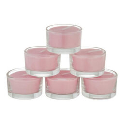 Darphe Vegetable Wax Scented Candle Set Of 6 In Glass Cups, Blossom