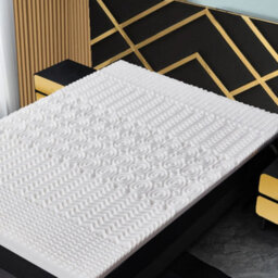 2Inch/5Cm Thick Bounce Back Foam Mattress Topper With Washable/removable Bamboo Cover - thumbnail 2