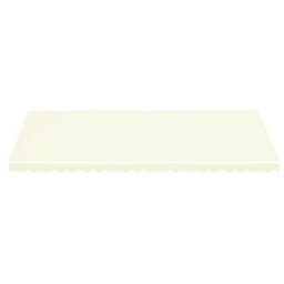Berkfield Replacement Fabric For Awning Cream 5X3.5 M - thumbnail 4