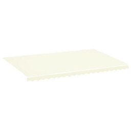 Berkfield Replacement Fabric For Awning Cream 5X3.5 M - thumbnail 2