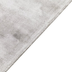 Beliani Rug Gesi Ii Light Grey 80 X 300 Cm Viscose - thumbnail 4